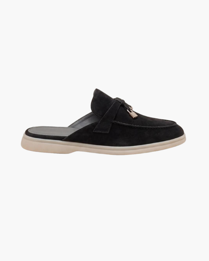 Mule Mediterranee in Camoscio Nero