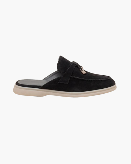 Mule Mediterranee in Camoscio Nero