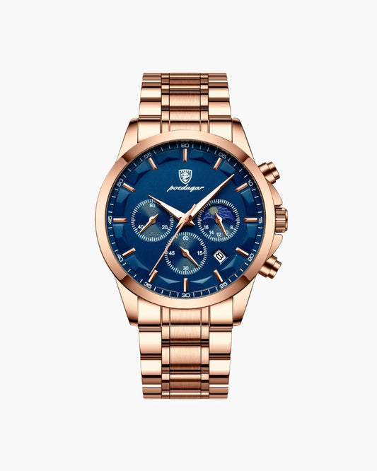 Orologio in acciaio inossidabile con cronografo di precisione