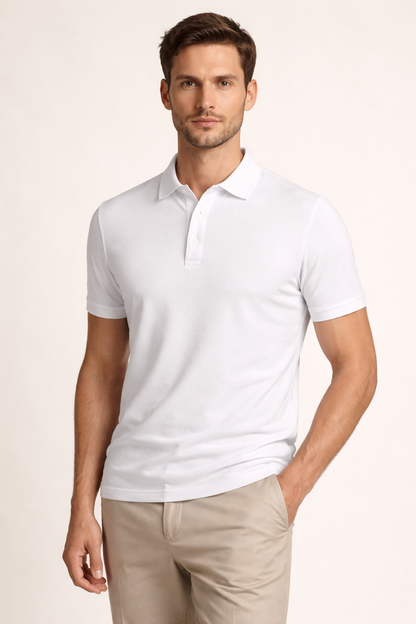 Polo Raffinato Bianco