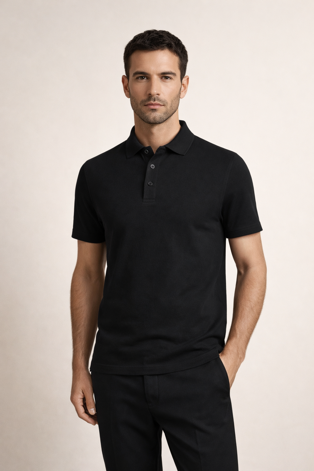 Polo Raffinato Nero