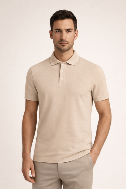 Polo Raffinato Beige