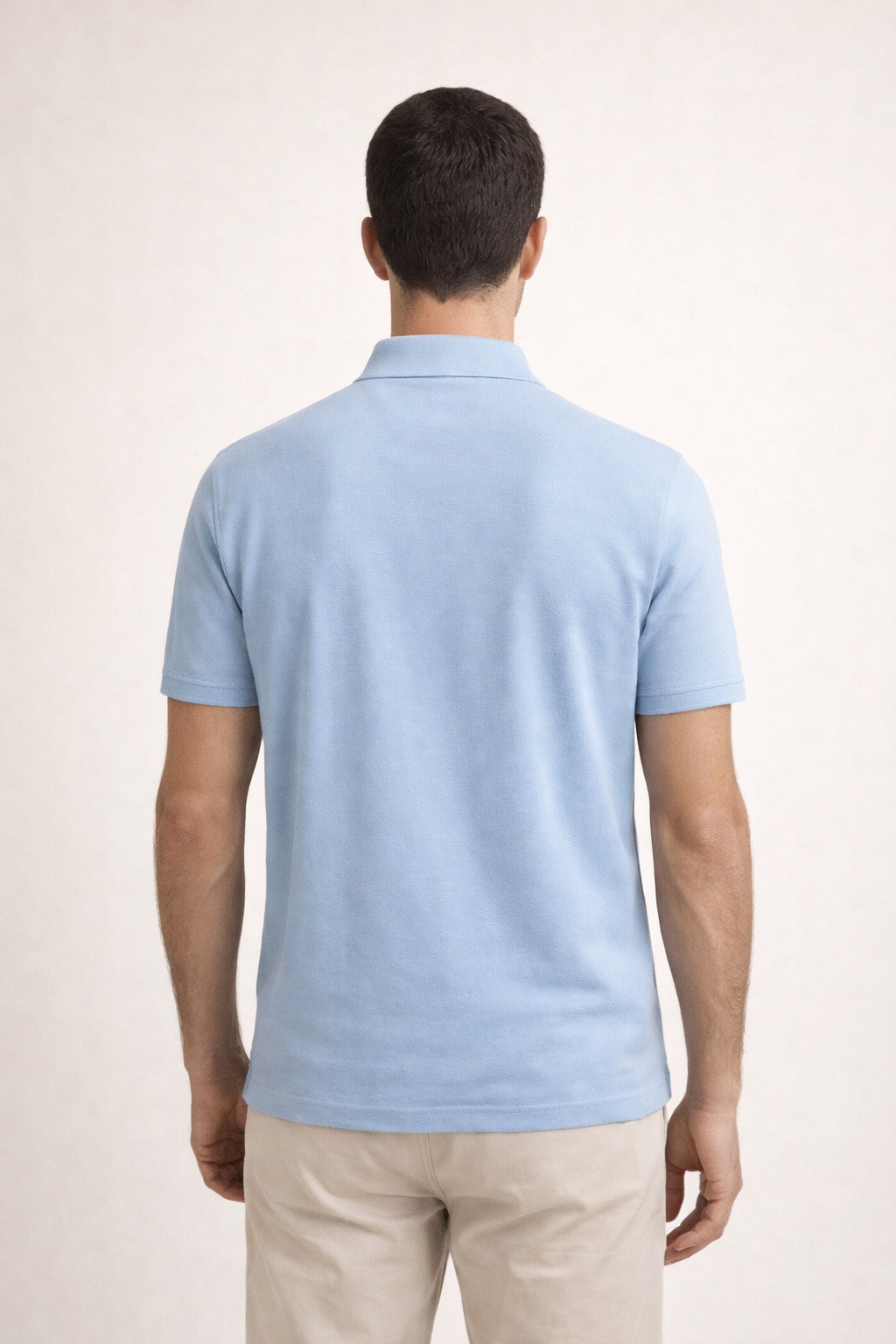 Polo Raffinato Azzurro Chiaro