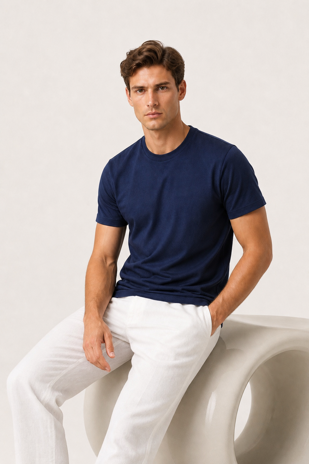 Maglietta Azuro Navy