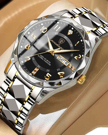 Orologio Classico in Acciaio Bicolore