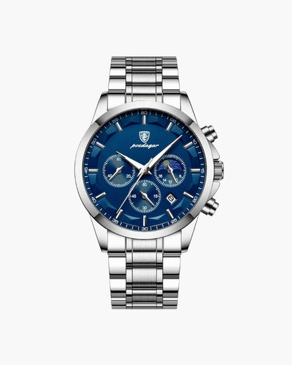 Orologio in acciaio inossidabile con cronografo di precisione