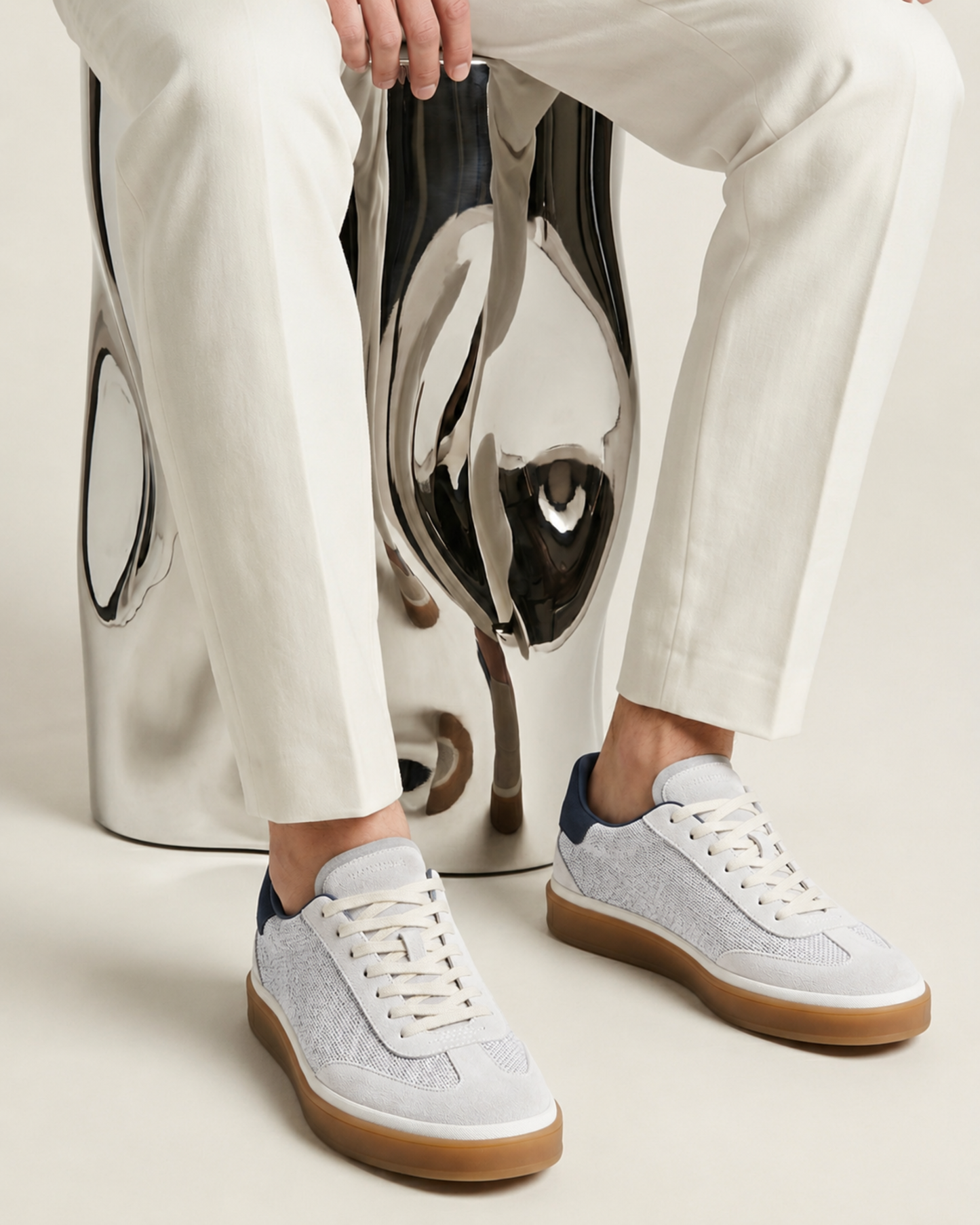 St. Moritz Trainer - Grigio Chiaro