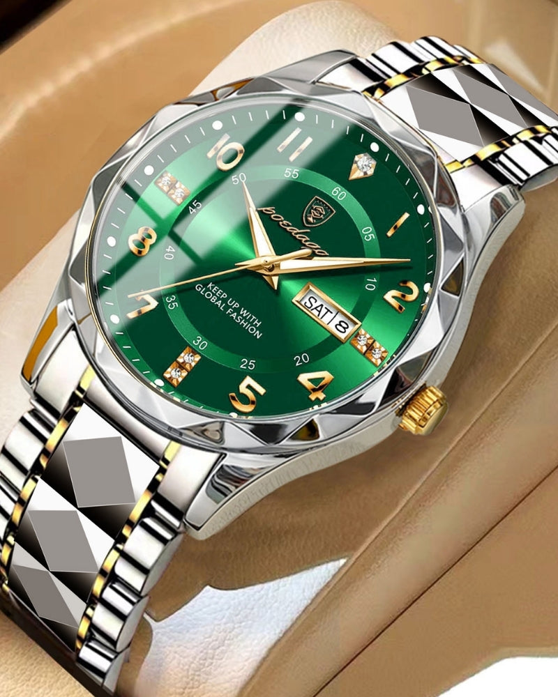 Orologio Classico in Acciaio Bicolore