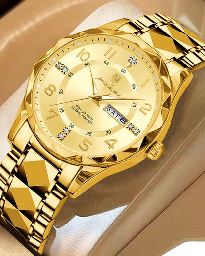 Orologio Classico in Acciaio Bicolore