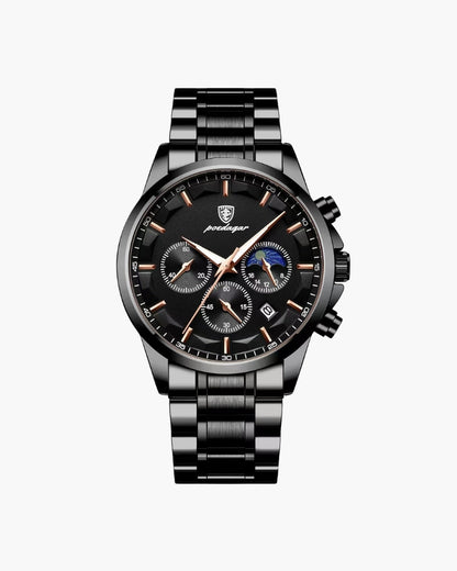 Orologio in acciaio inossidabile con cronografo di precisione
