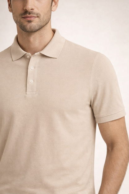 Polo Raffinato Beige