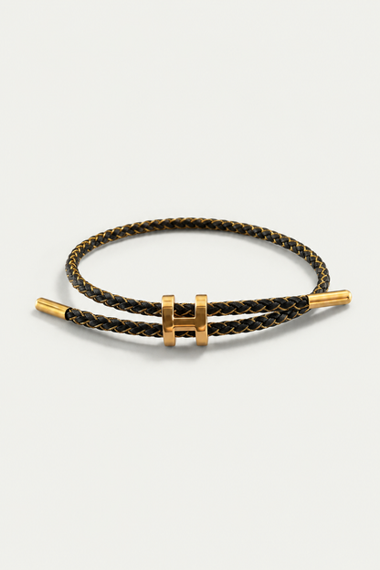 RivaSylt Bracciale Oro/Nero