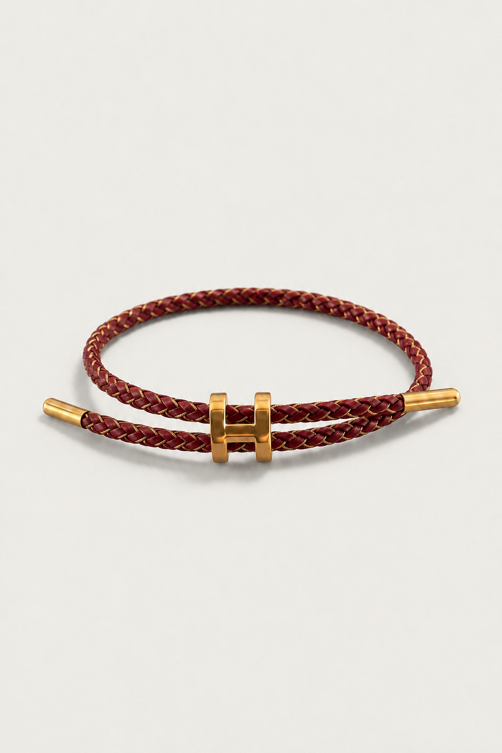 Bracciale RivaSylt Borgogna/Oro