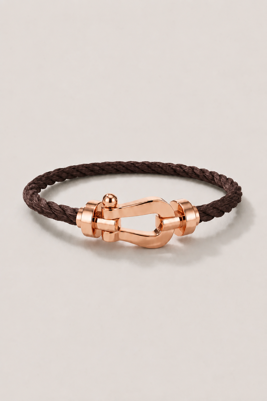 Bracciale Aurelio Marrone Scuro / Rosé