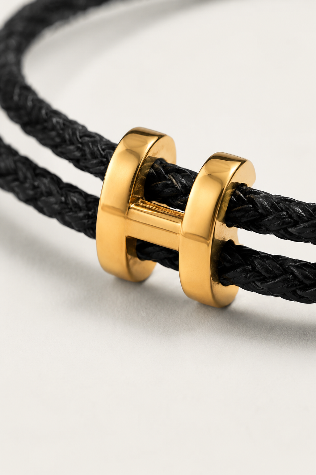 RivaSylt Bracciale Nero/Oro