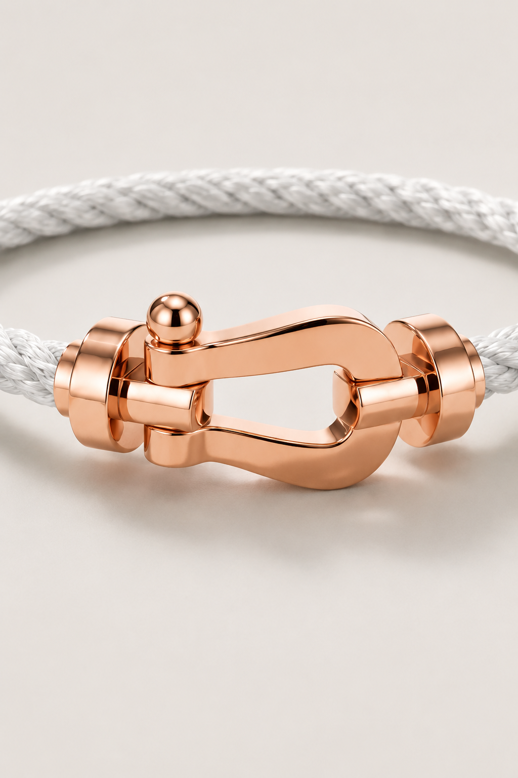 Bracciale Aurelio Bianco / Oro Rosa