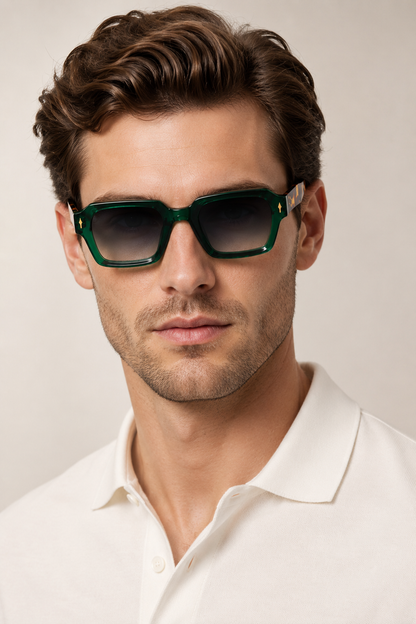 Kobalt Lucent Leopard Verde