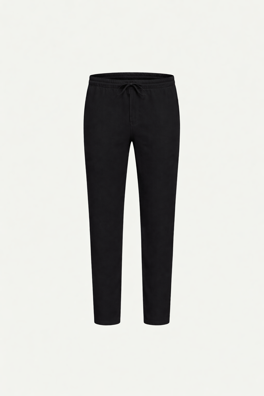 Pantaloni Bayside in Lino Nero