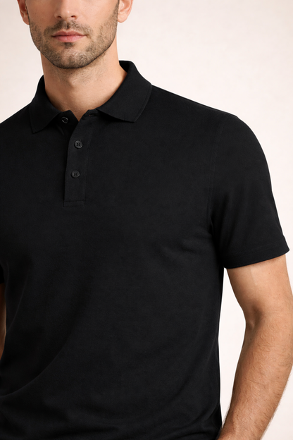 Polo Raffinato Nero