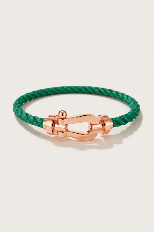 Bracciale Aurelio Verde / Roségold