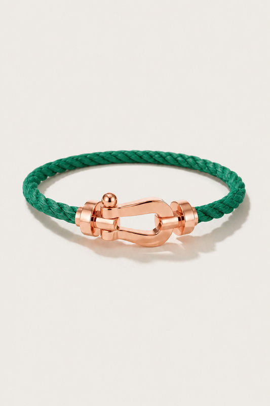 Bracciale Aurelio Verde / Roségold