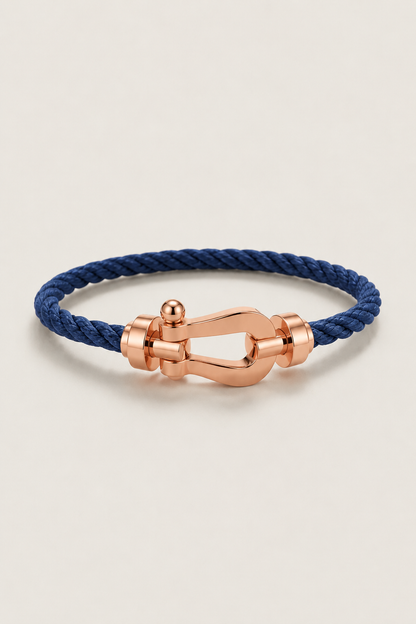 Bracciale Aurelio Navy / Roségold