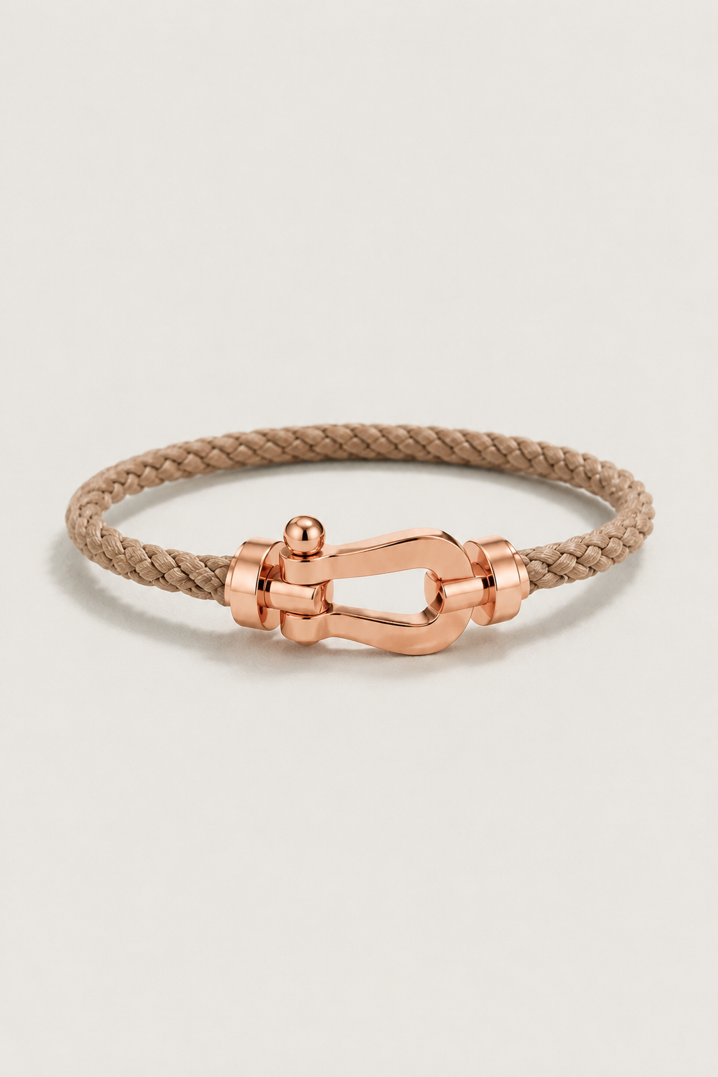 Bracciale Aurelio Marrone Chiaro / Rosé Oro