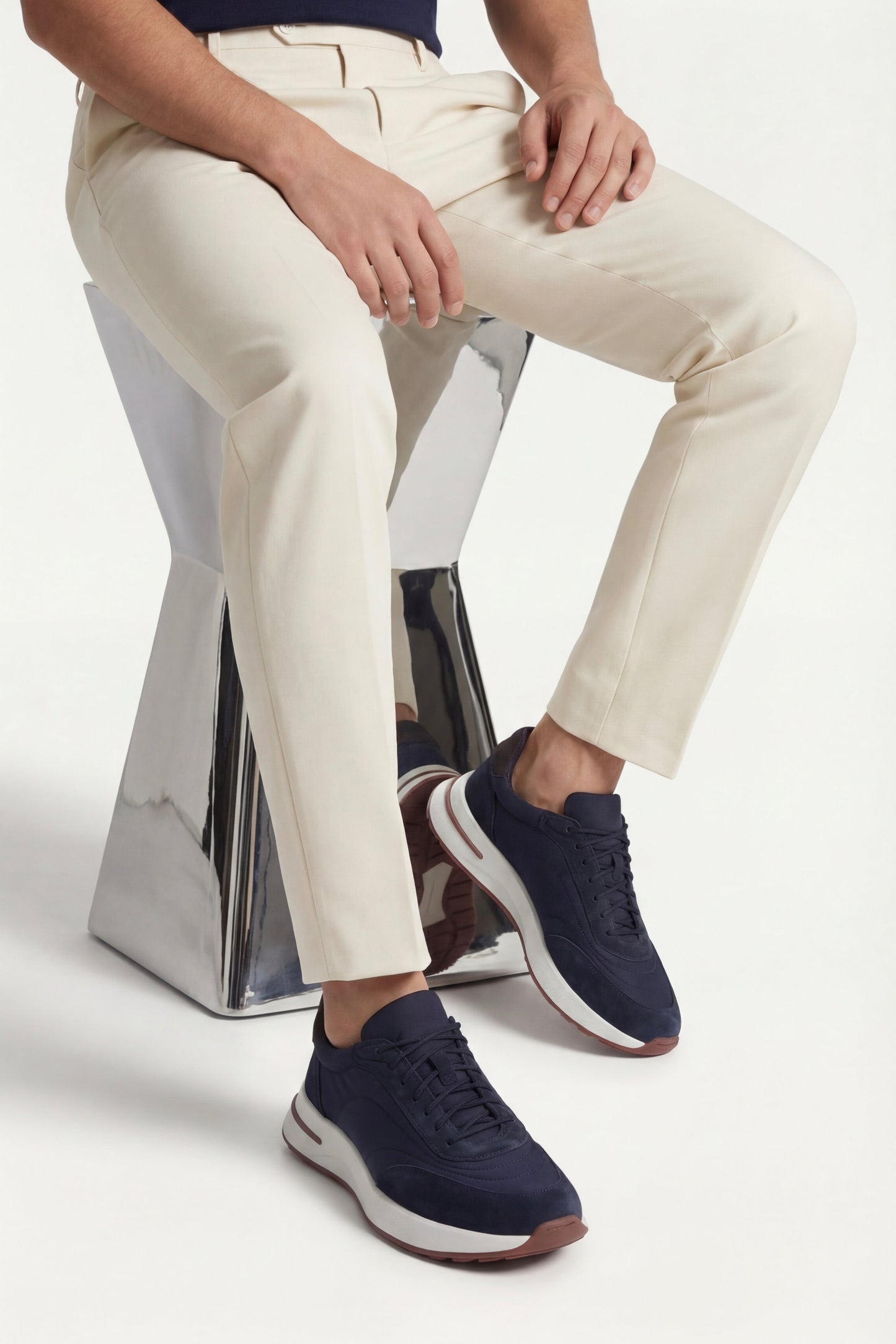 Valmont Sneaker - Blu Marino
