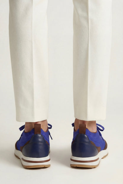 Sneaker Zurigo - Blu/Marrone