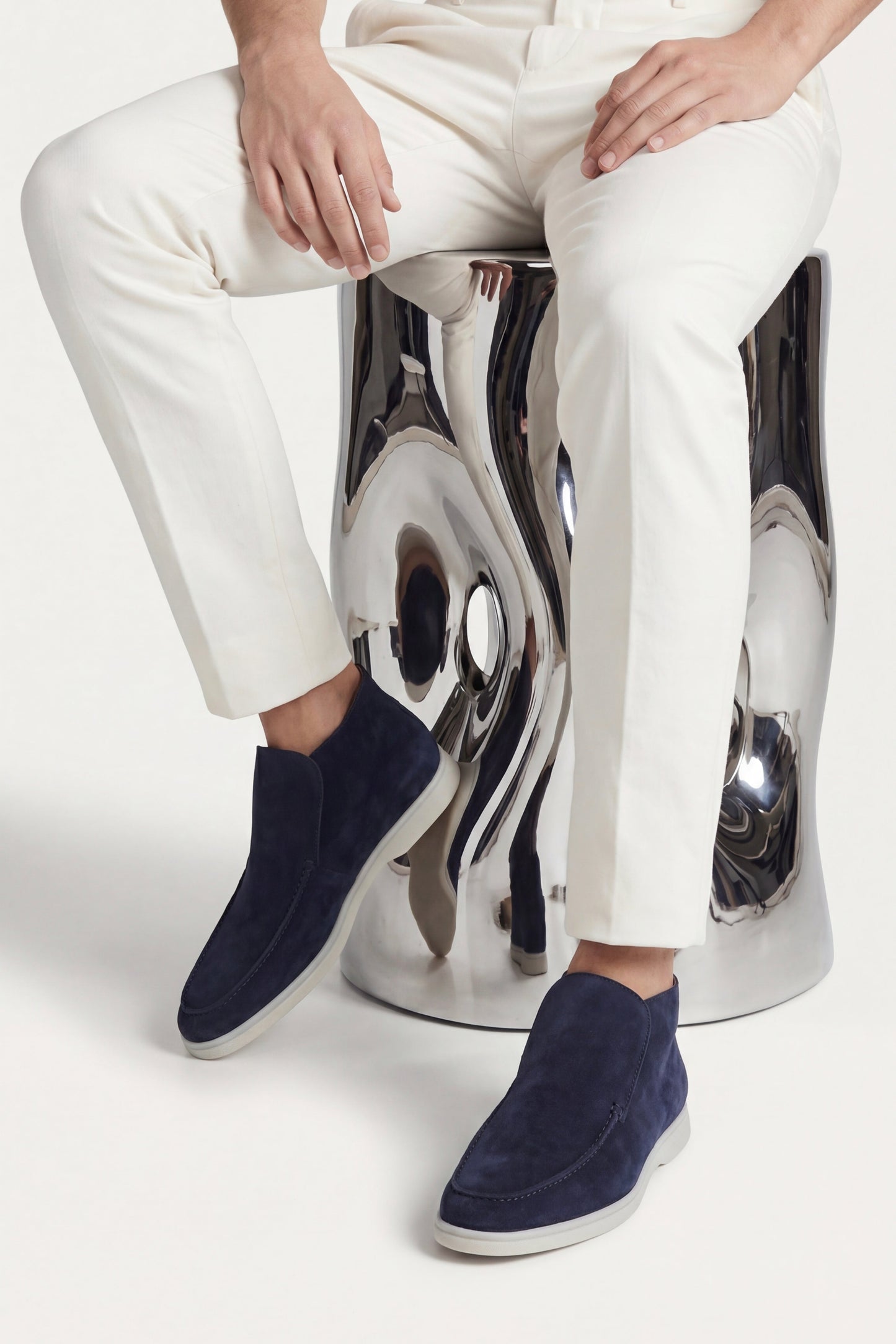 Loafer Alto Capri Blu Navy