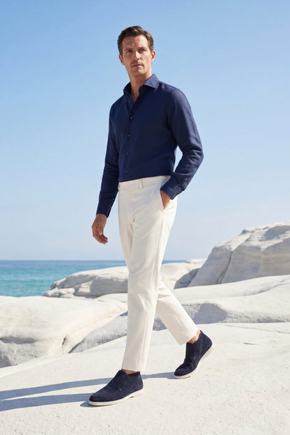 Loafer Alto Capri Blu Navy
