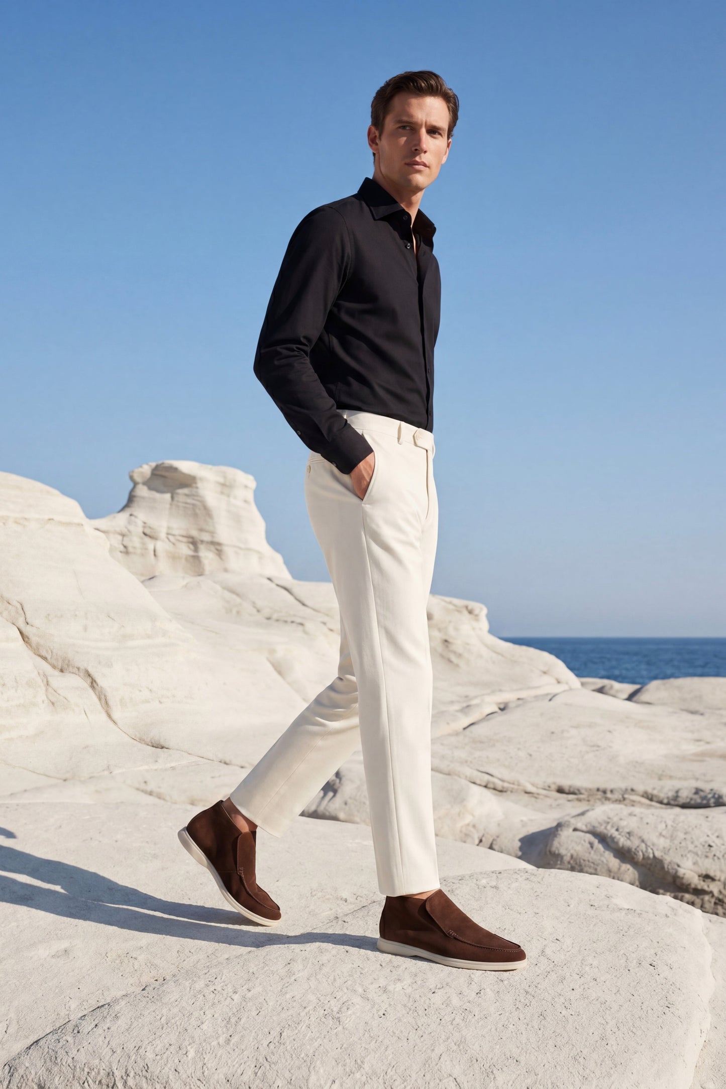 Loafer Alto Capri Marrone