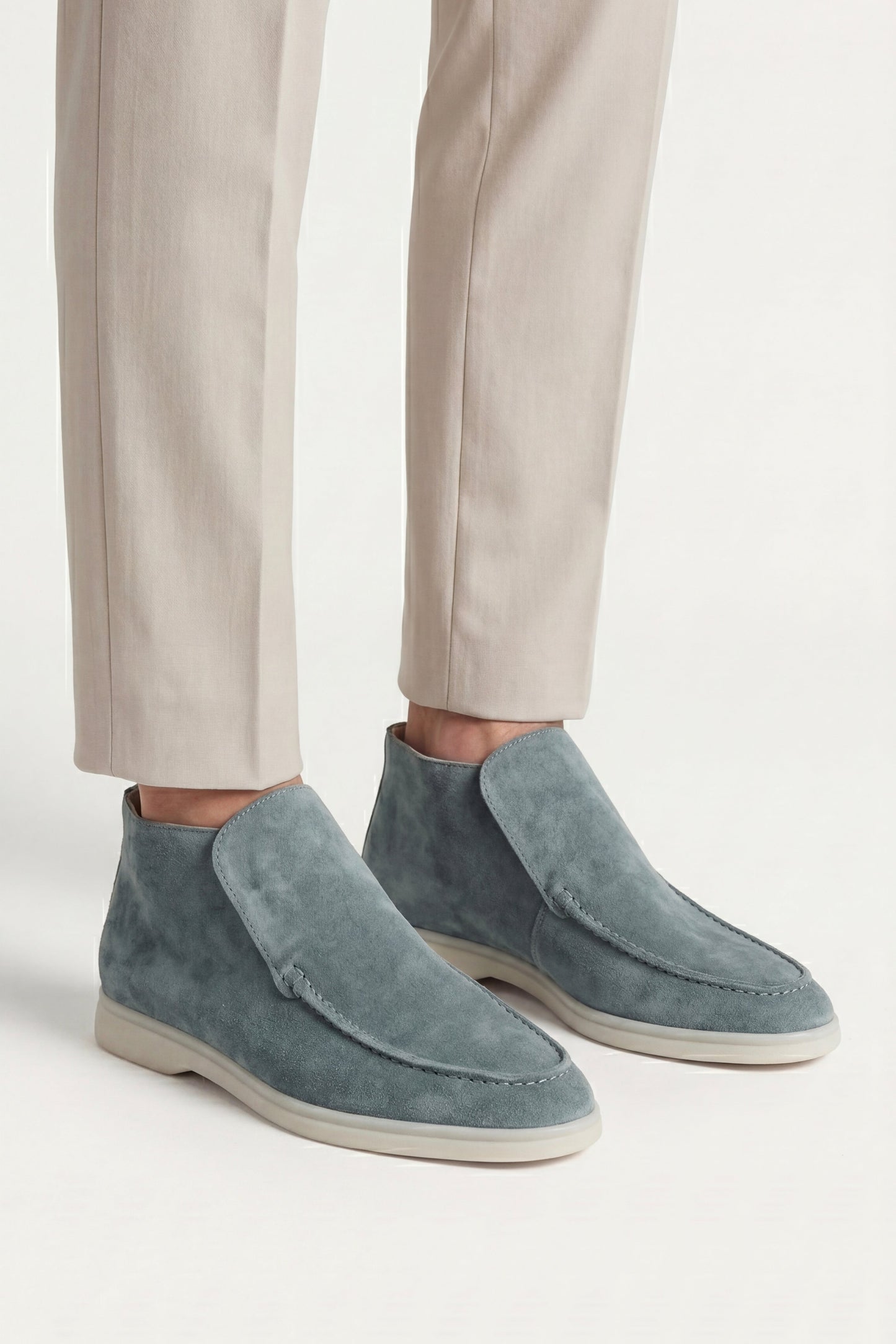 Loafer Alto Capri Verde Menta