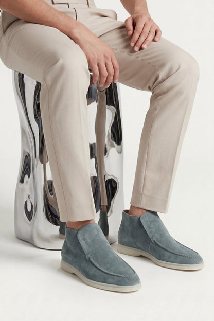 Loafer Alto Capri Verde Menta