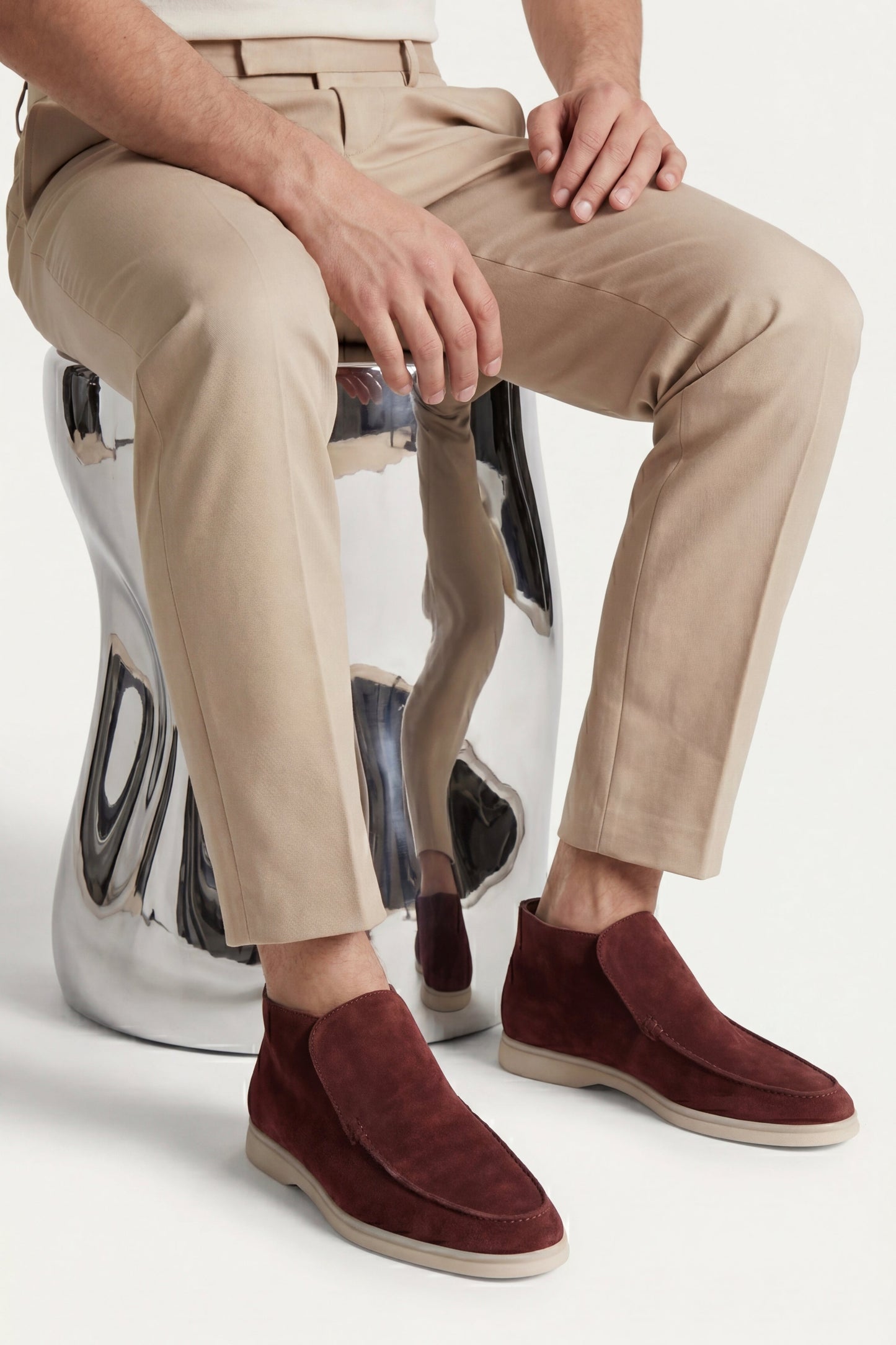 Capri High Top Loafer Bordeaux