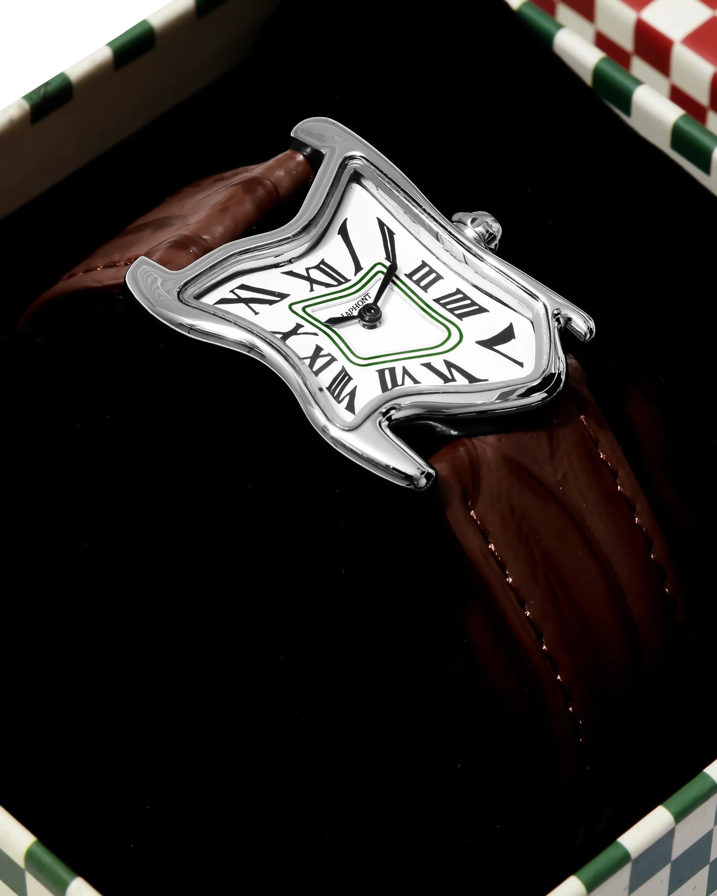 Orologio a fusione quadrata Piccolo Argento