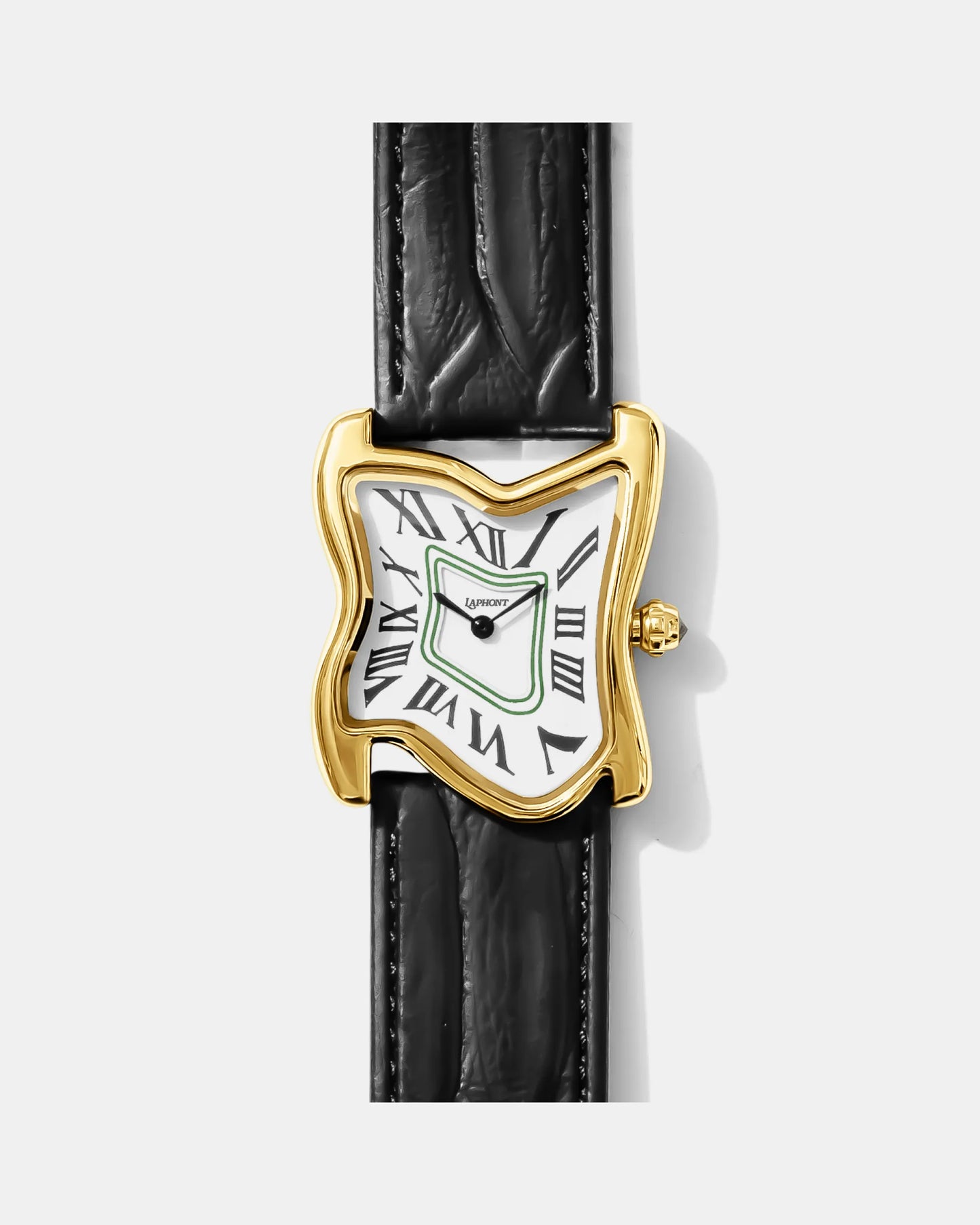 Orologio a fusione quadrato grande oro