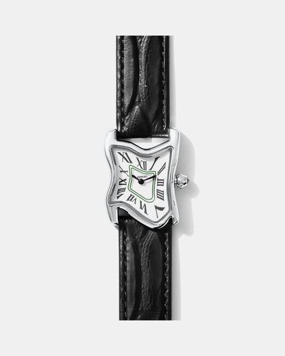 Orologio a fusione quadrata Piccolo Argento