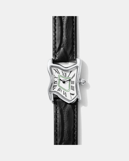 Orologio a fusione quadrata Piccolo Argento