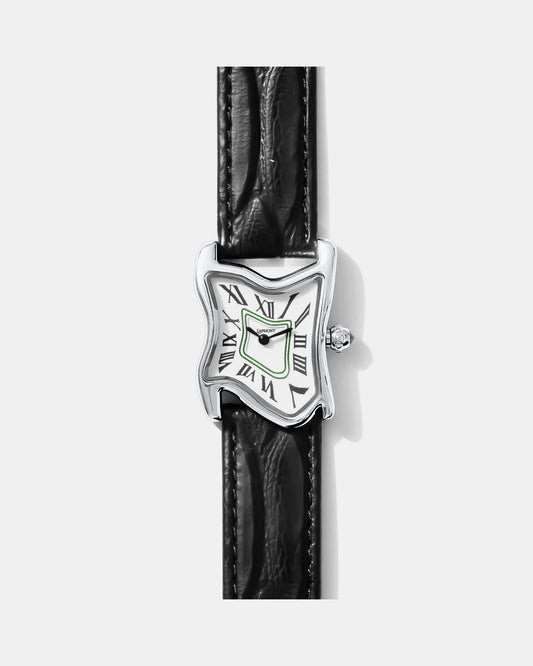 Orologio a fusione quadrata Piccolo Argento