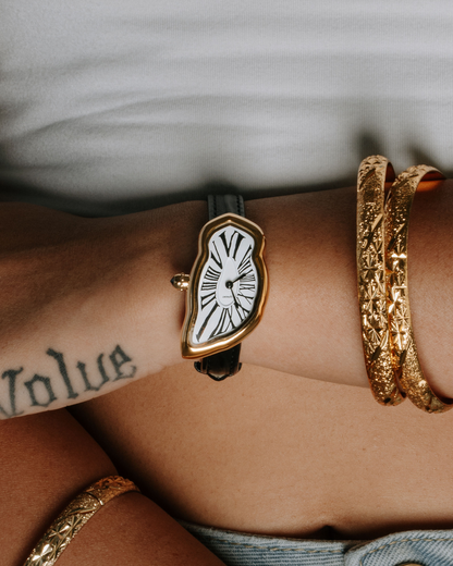 Orologio Scioglie Piccolo Oro