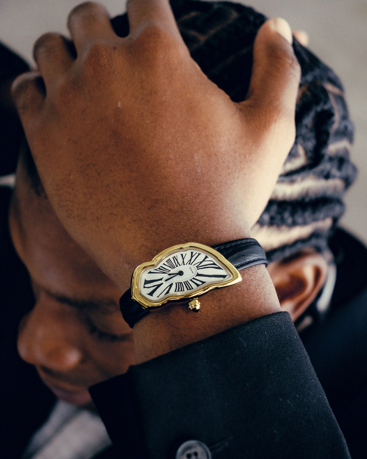 Orologio Sciogliente Grande Oro