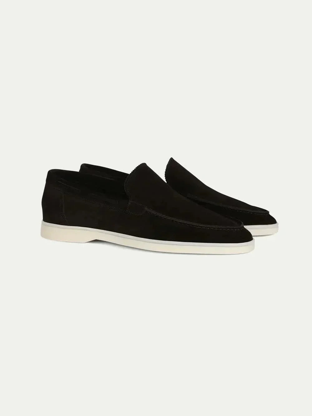 Slipper Classico in Camoscio Nero