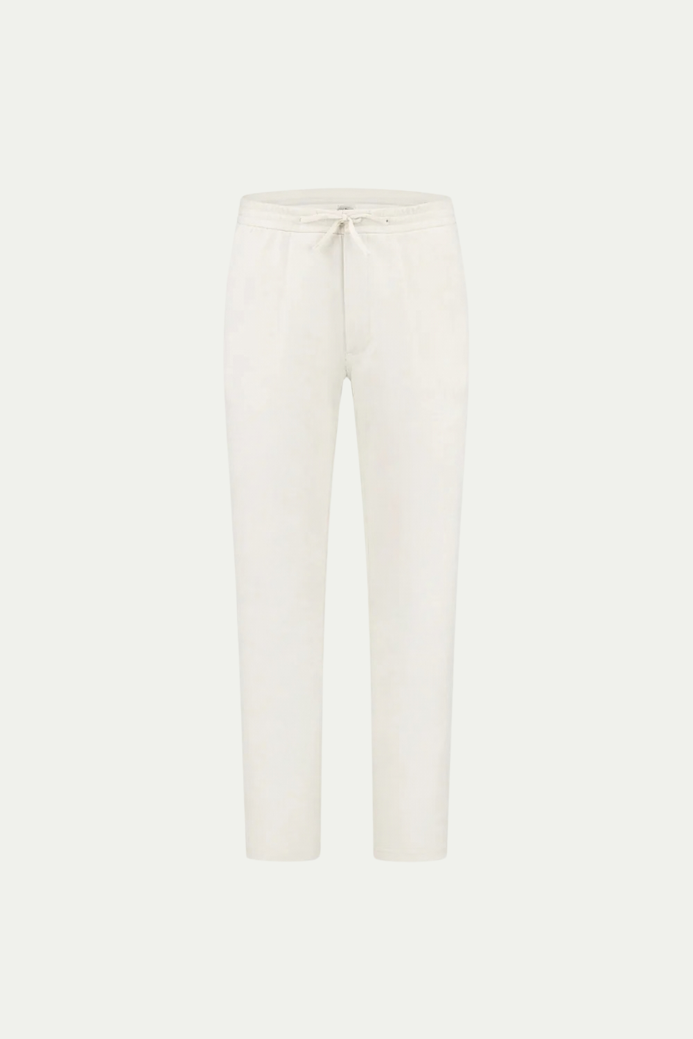Pantaloni Bayside in Lino Bianchi