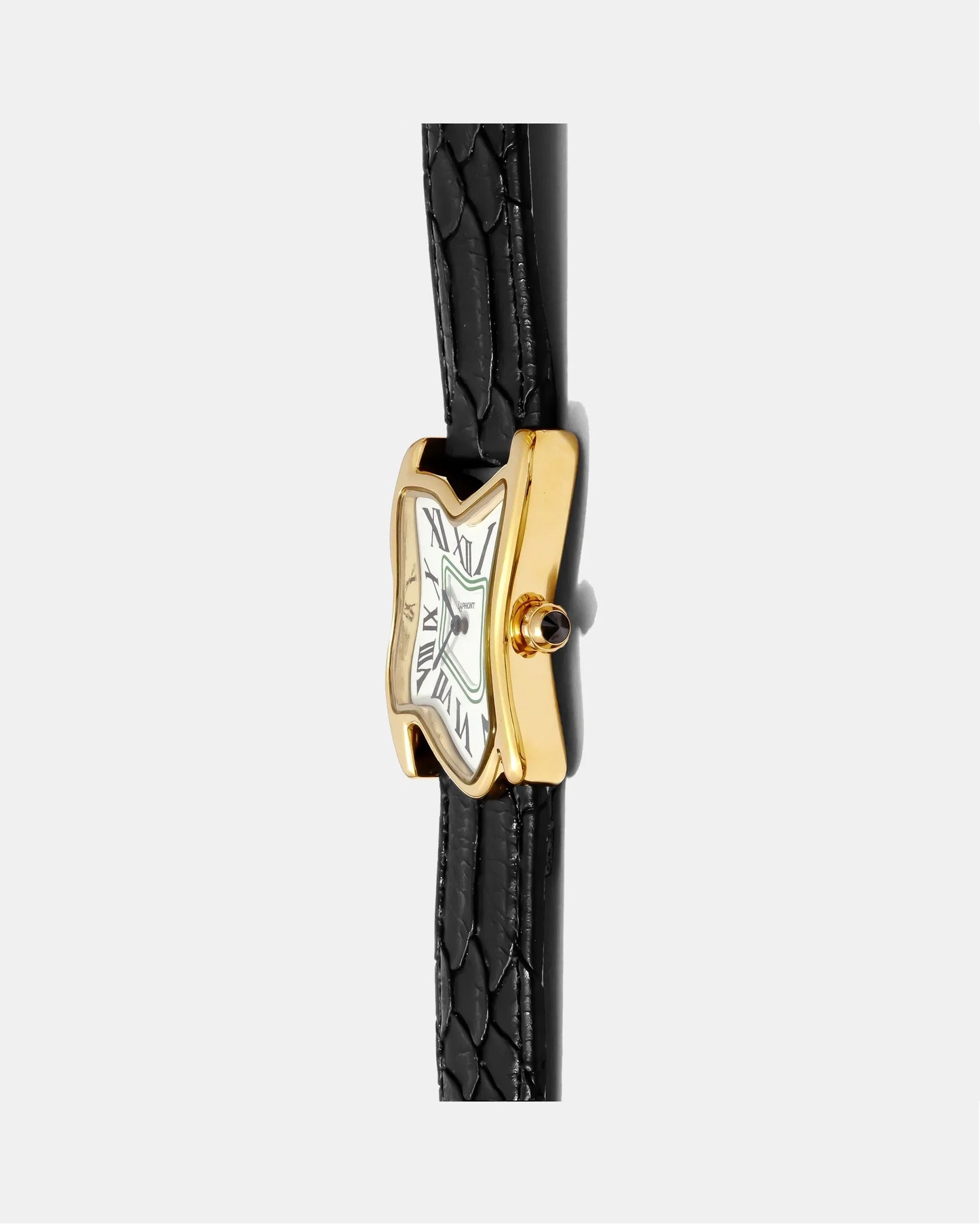 Orologio a fusione quadrato grande oro