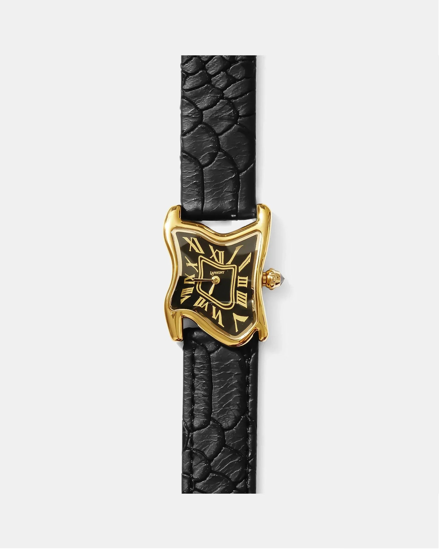 Orologio Quadrato da Fuso Piccolo Oro
