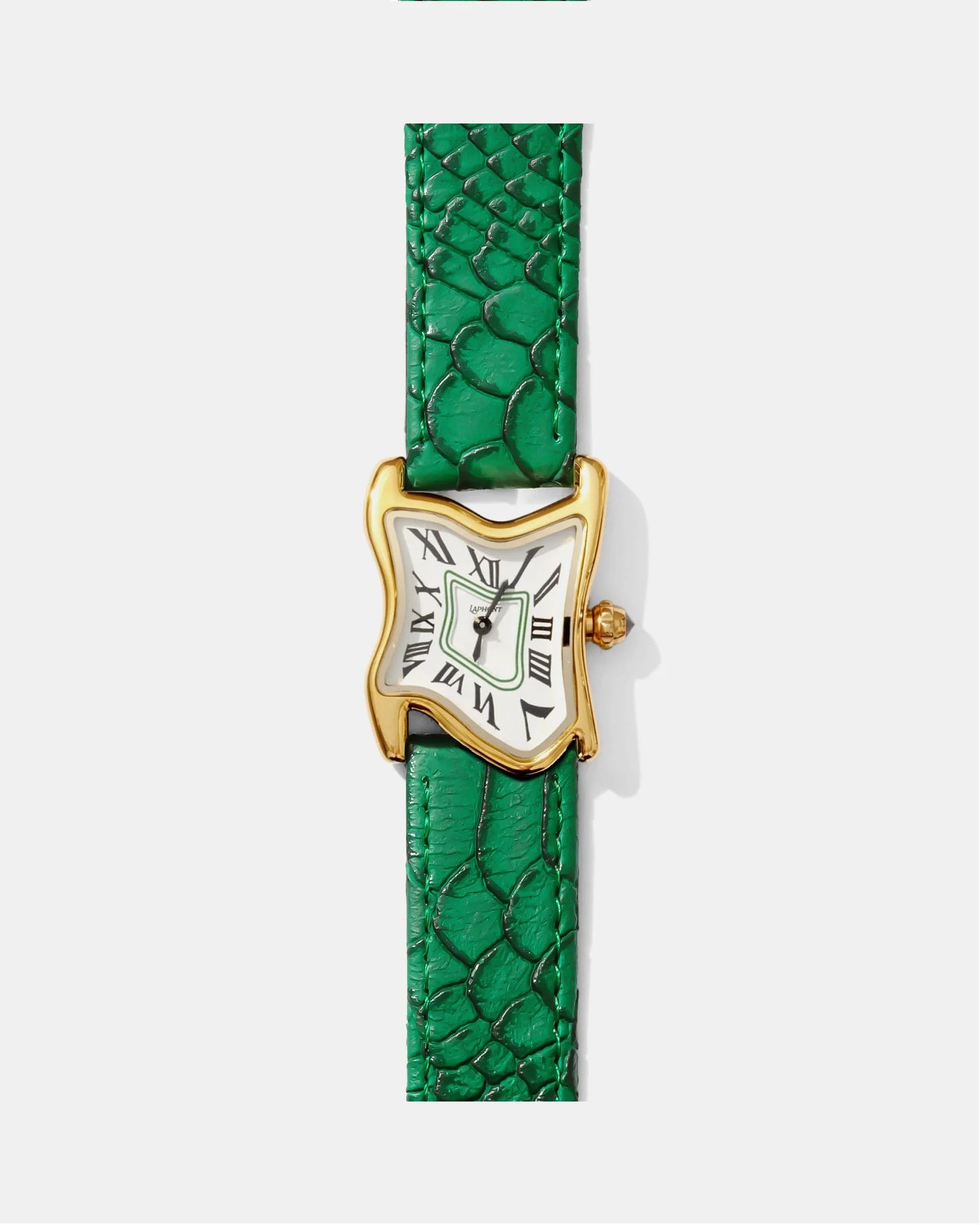 Orologio Quadrato da Fuso Piccolo Oro
