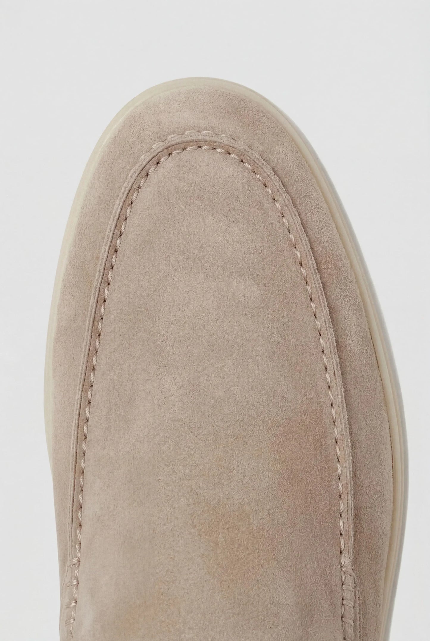 Mule da yacht in suede beige