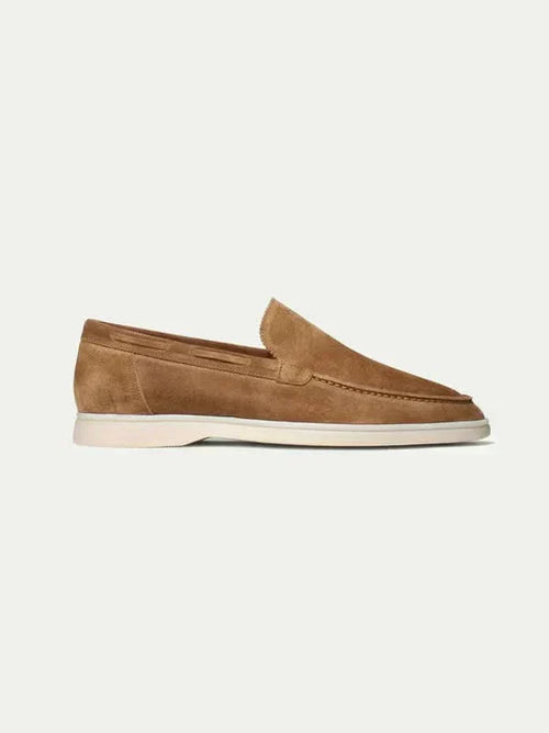 Mocassini classici in suede deserto