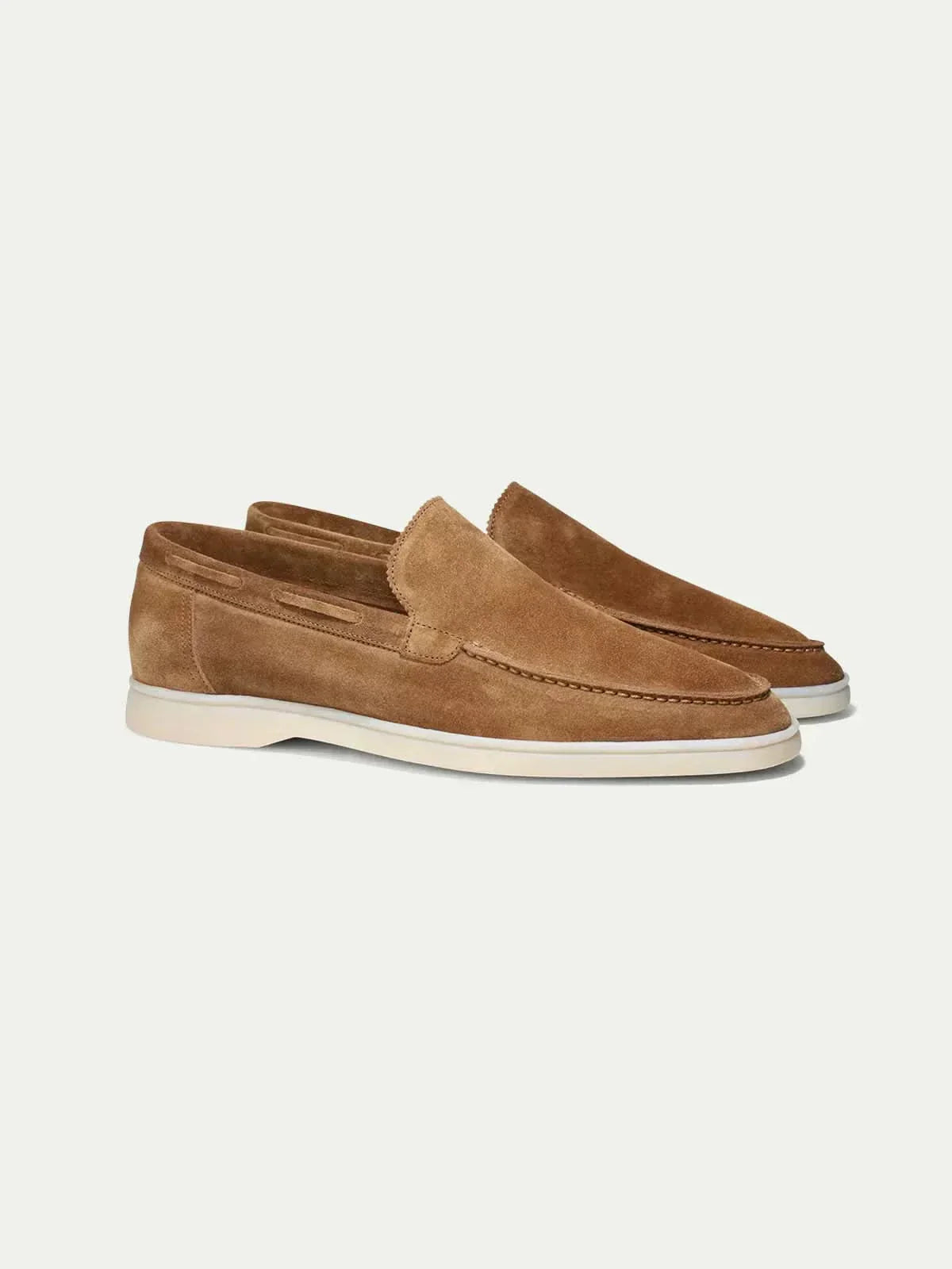 Mocassini classici in suede deserto